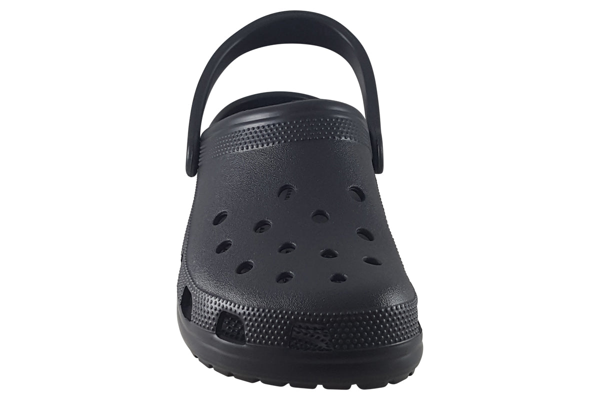 crocs classic clog m black top