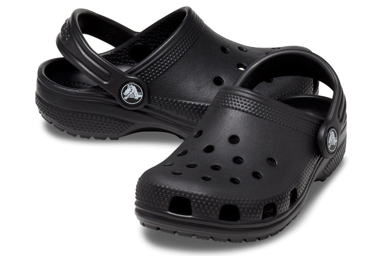 Crocs Classic Clog Toddler B Black Girls Sandals