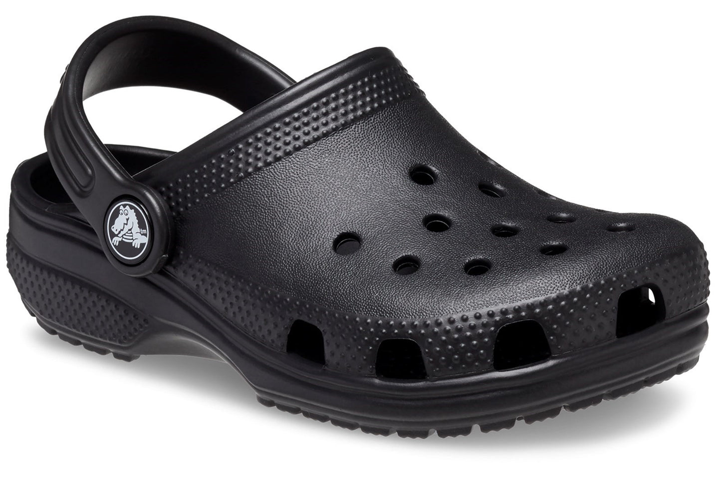 Crocs Classic Clog Toddler B Black Girls Sandals