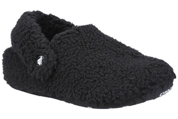 Crocs Classic Cozzzy Black Boys Sandals