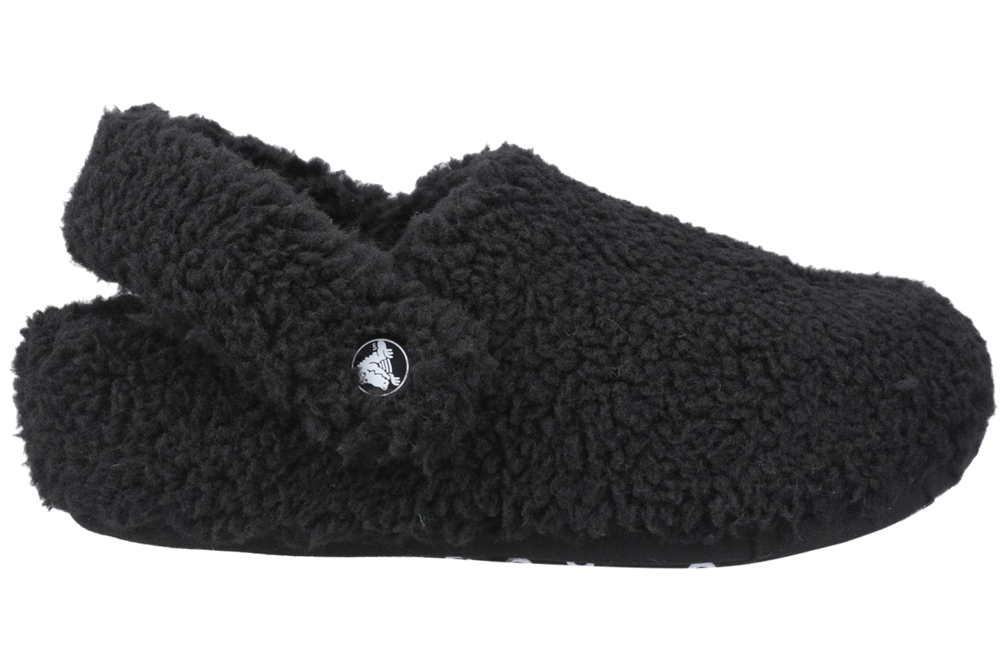 Crocs Classic Cozzzy Black Boys Sandals