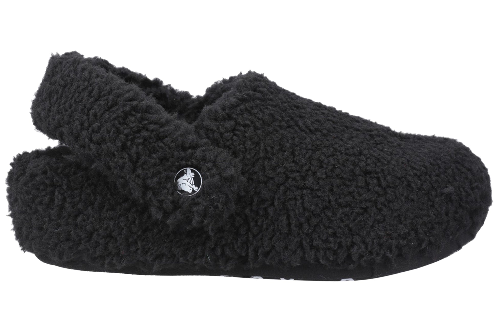 crocs-classic-cozzzy-slipper-black-childrens-slippers-right-flat