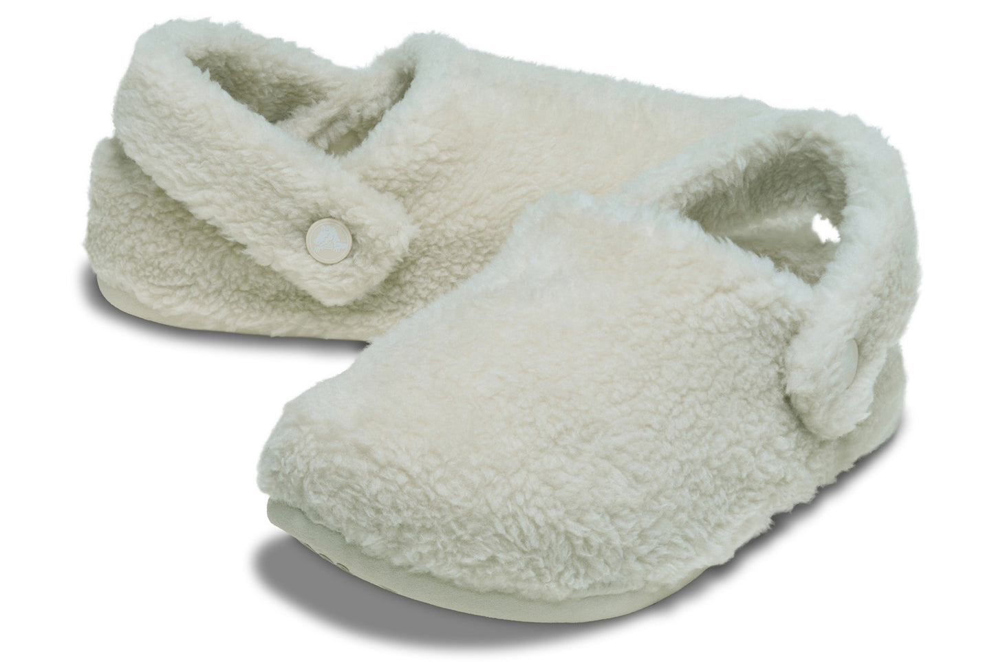 Crocs Classic Cozzzy Slipper Stucco Womens Slippers