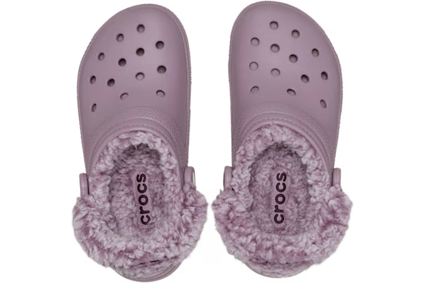Crocs Cl Flee Li Clog 211396-5EO Dusky Lilac Womens Slippers