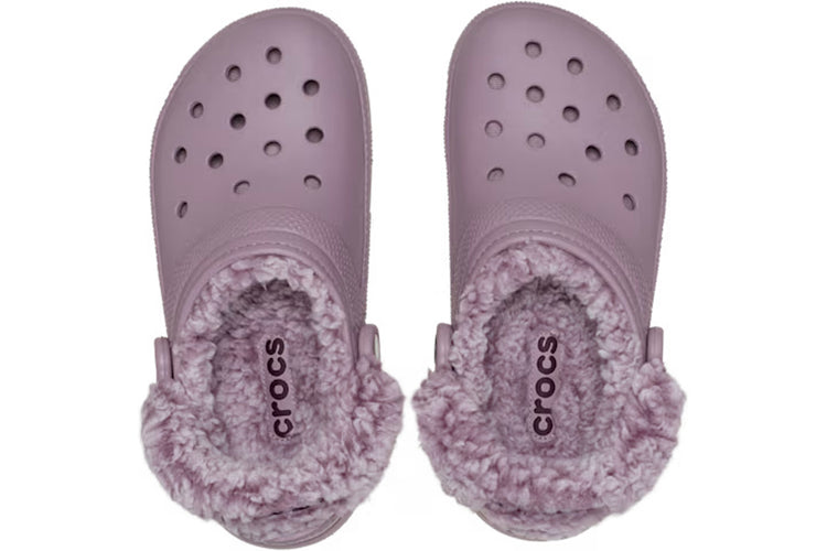 Crocs Cl Flee Li Clog 211396-5EO Dusky Lilac Womens Slippers