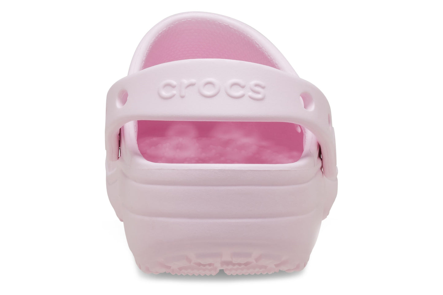 Crocs Classic Floral Cut Out G Pink Milk Girls Sandals