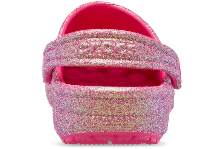 Crocs Classic Glitter Clog 210985 Dragon Fruit Girls Sandals