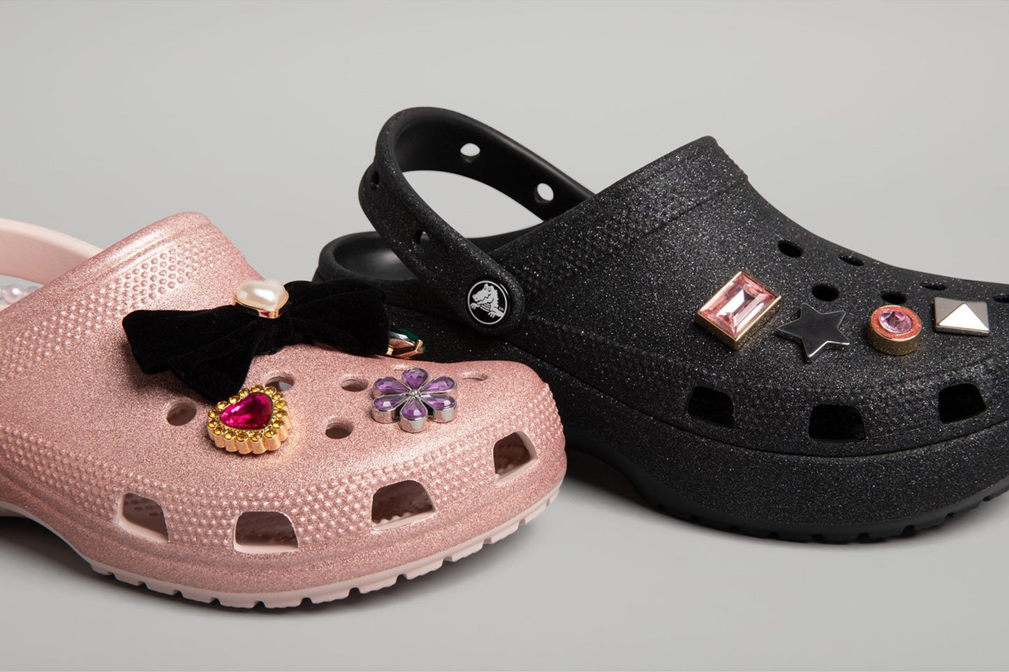 Crocs Classic Glitter W Quartz Womens Sandals