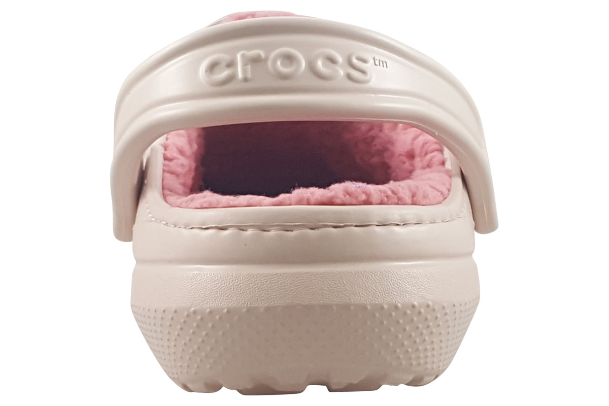 crocs classic lined clog 203591 quartz back