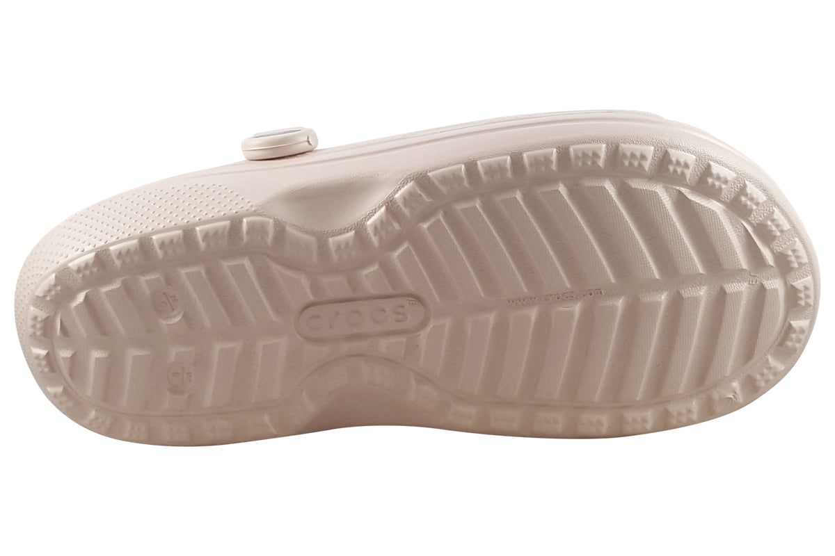 crocs classic lined clog 203591 quartz sole