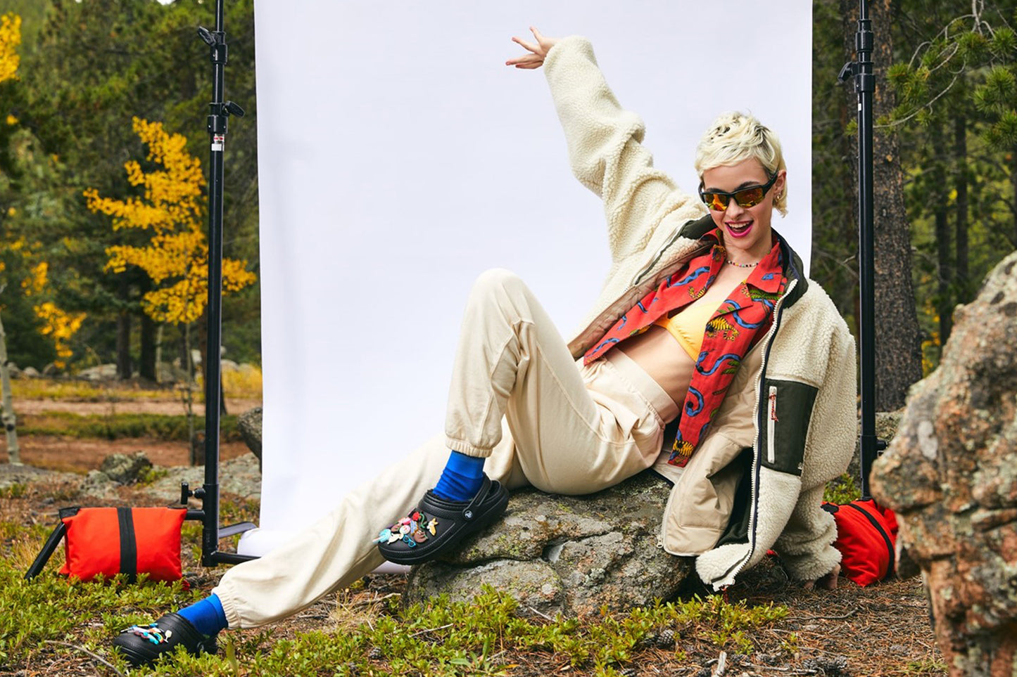 Crocs Classic Lined W Black Womens Slippers