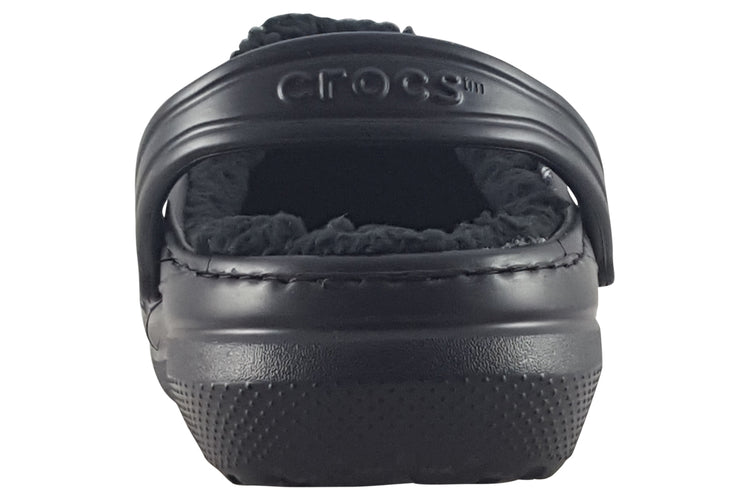 Crocs Classic Lined B 207010 Black/Black Boys Slippers