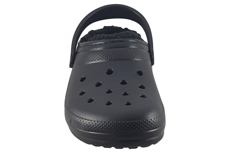 Crocs Classic Lined B 207010 Black/Black Boys Slippers