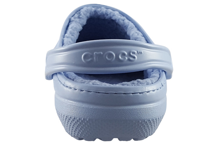 Crocs Classic Lined Clog 203591 Blue Calcite Womens Slippers