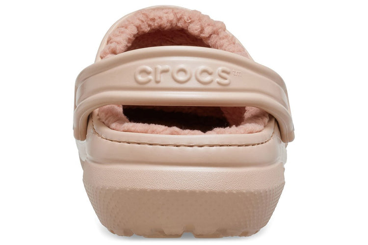 Crocs Classic Lined Clg W 203591 Pink Caramel Womens Slippers