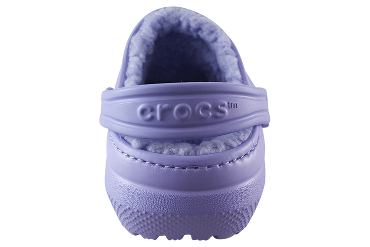 Crocs Classic Lined G 207009 Digital Violet Girls Slippers