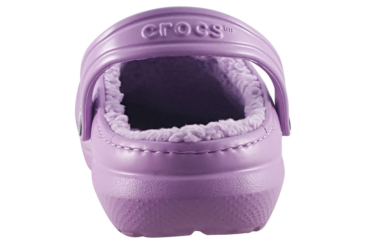 Crocs Classic Lined G 207010 Orchid Girls Slippers
