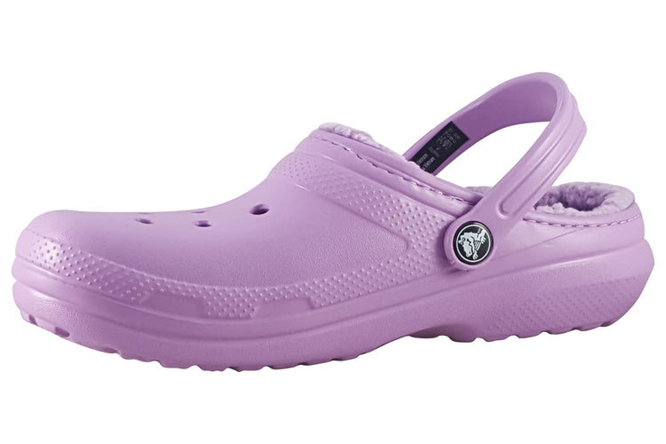 Crocs Classic Lined G 207010 Orchid Girls Slippers