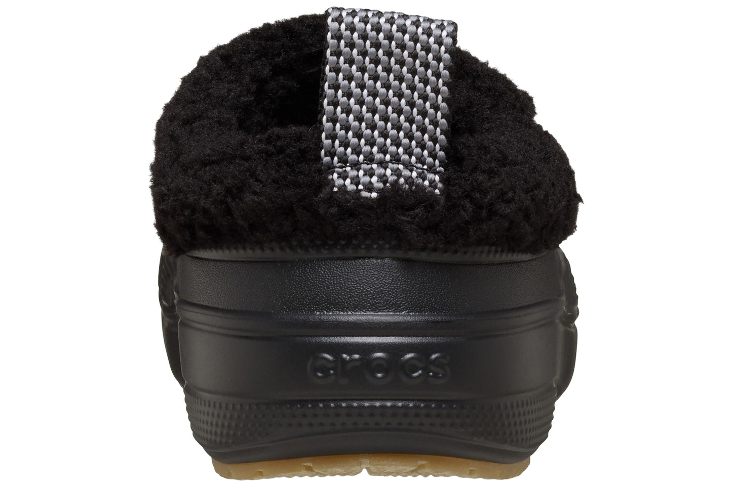 Crocs Classic Lined Shorty M Black Mens Slippers