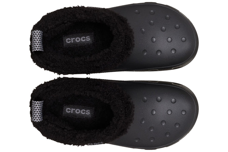 Crocs Classic Lined Shorty W Black Womens Sandals