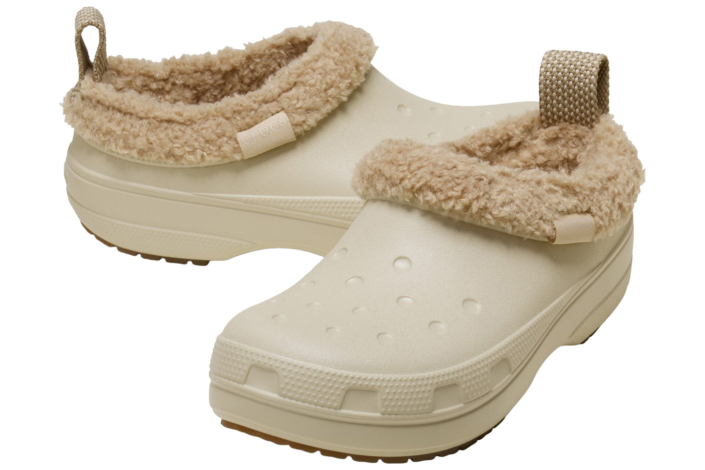 Crocs Classic Lined Shorty W Sandstone Womens Sandals