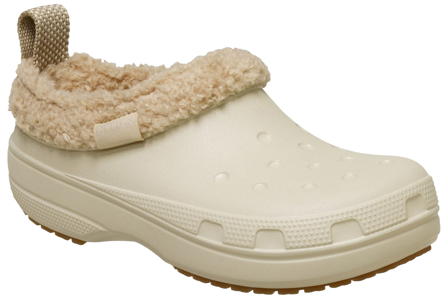 Crocs Classic Lined Shorty M Sandstone Mens Slippers