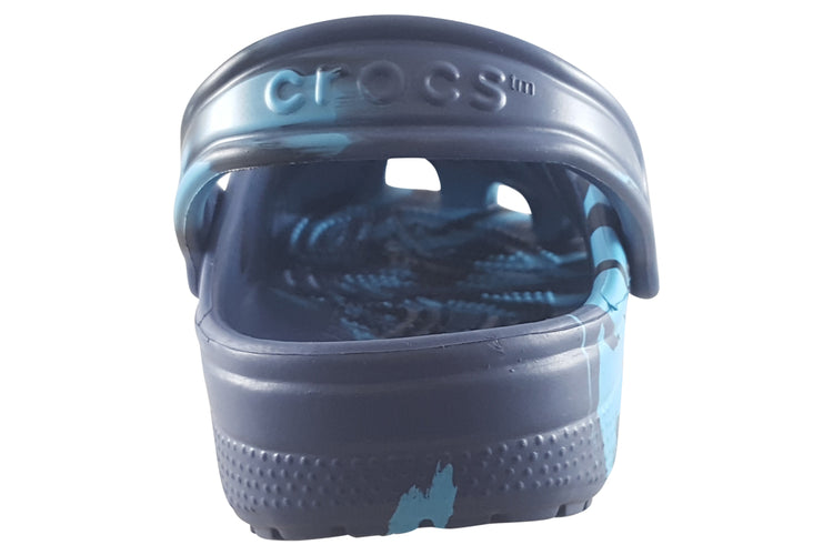 Crocs Classic Marble B 207464 Navy Boys Sandals