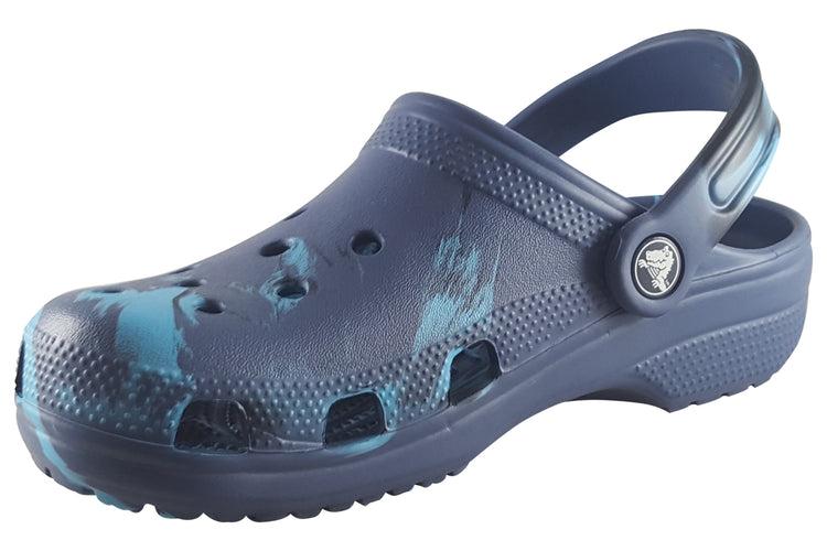Crocs Classic Marble B 207464 Navy Boys Sandals