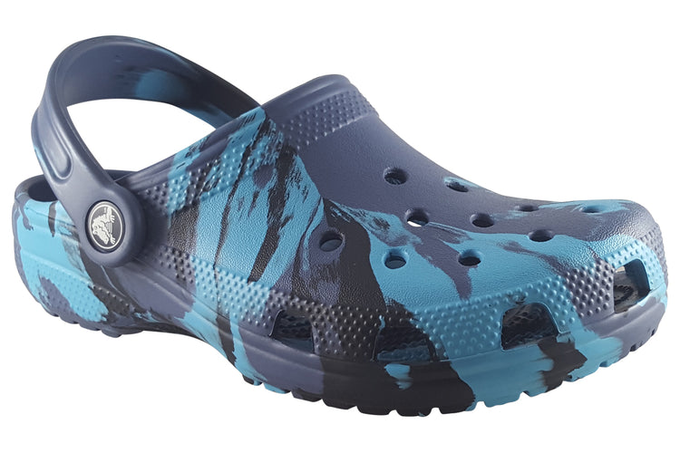 Crocs Classic Marble B 207464 Navy Boys Sandals