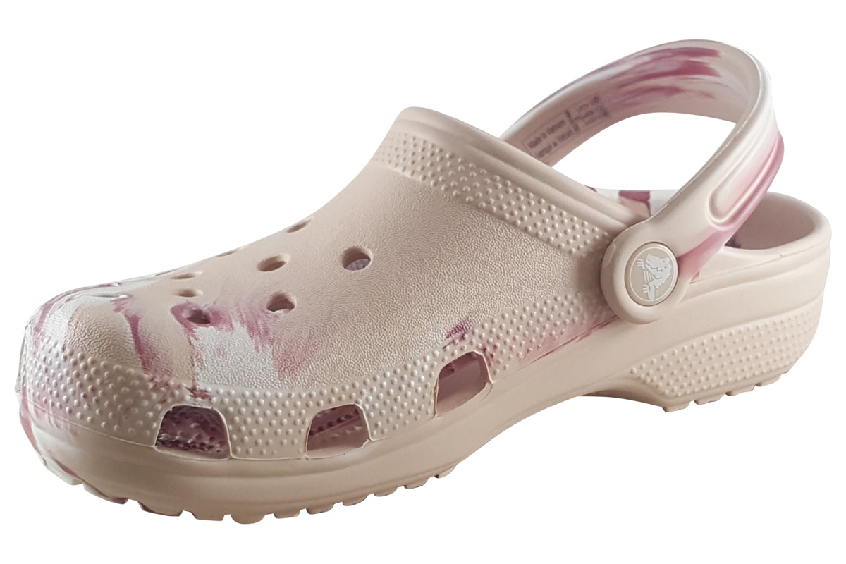 Crocs Classic Marble G 207464 Quartz Girls Sandals – McConnell Shoes