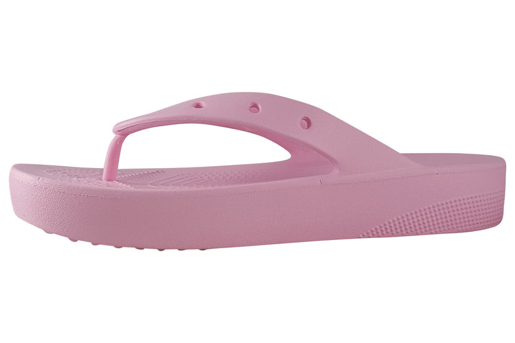 Crocs Classic Platform Flip 207714 Flamingo Womens Sandals