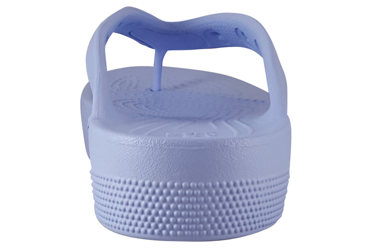 Crocs Classic Platform Flip 207714 Moon Jelly Womens Sandals