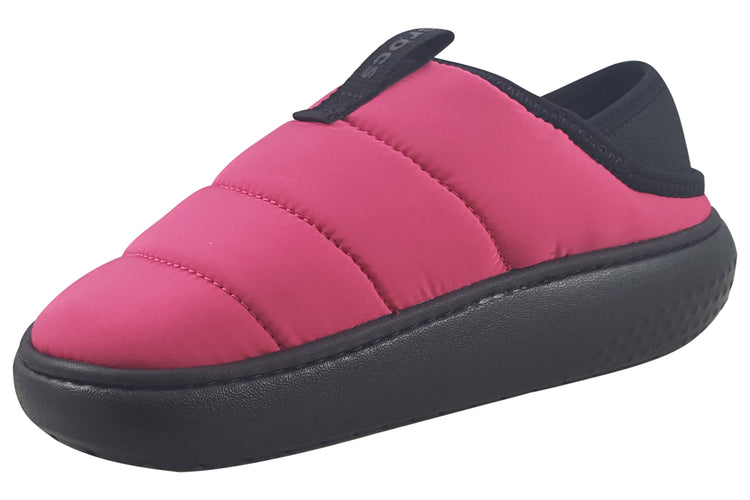 Crocs Classic Puff G 210589 Dragon Fruit Girls Slippers