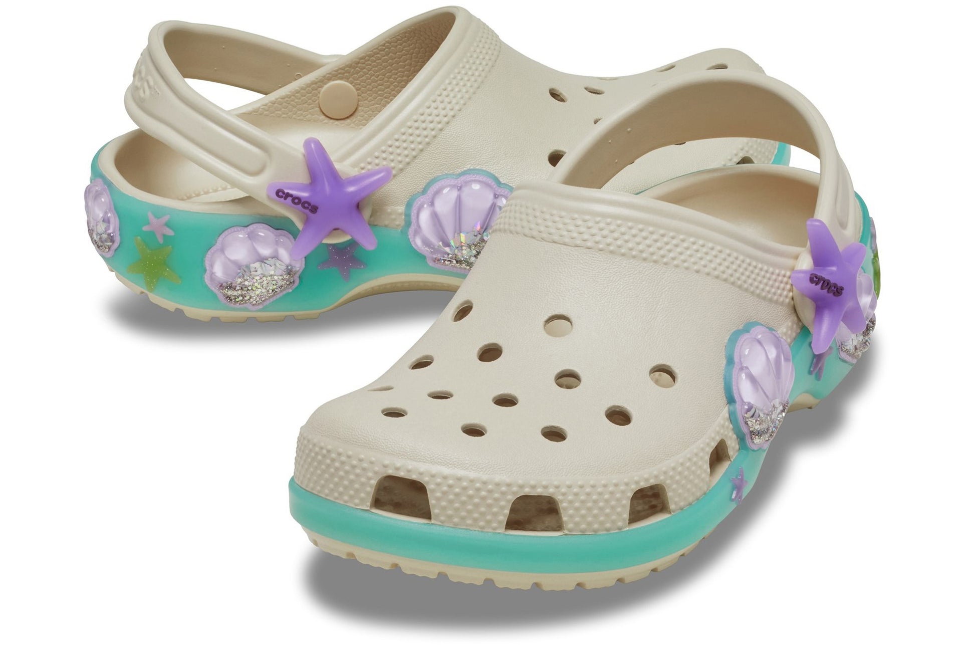 crocs-classic-sea-sparkle-clog-frappe-childrens-sandal-pair