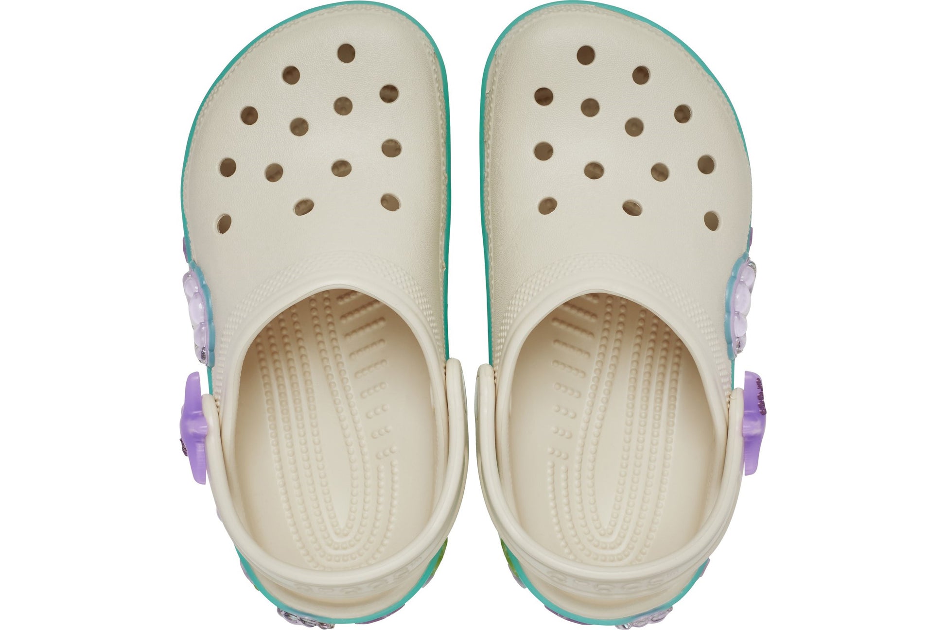 crocs-classic-sea-sparkle-clog-frappe-childrens-sandal-top