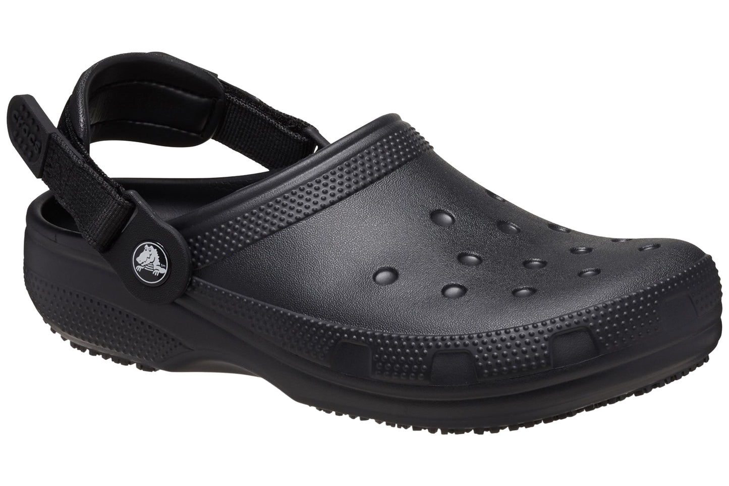 Crocs Classic Work Clog W Black Womens Sandals