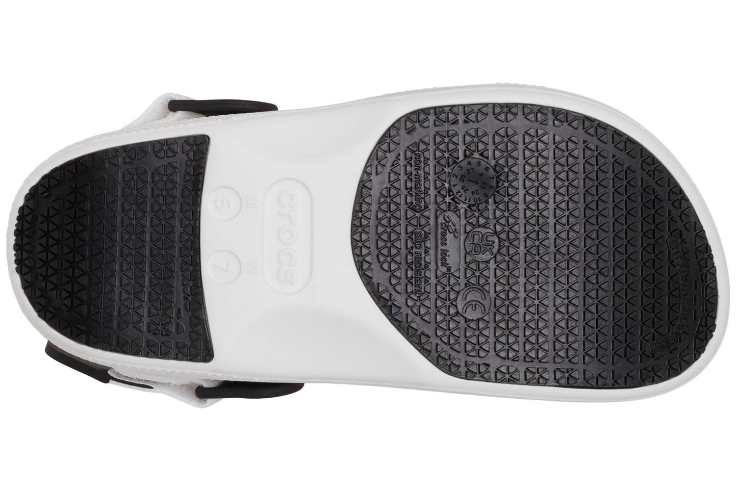Crocs Classic Work Clog M White Mens Sandals