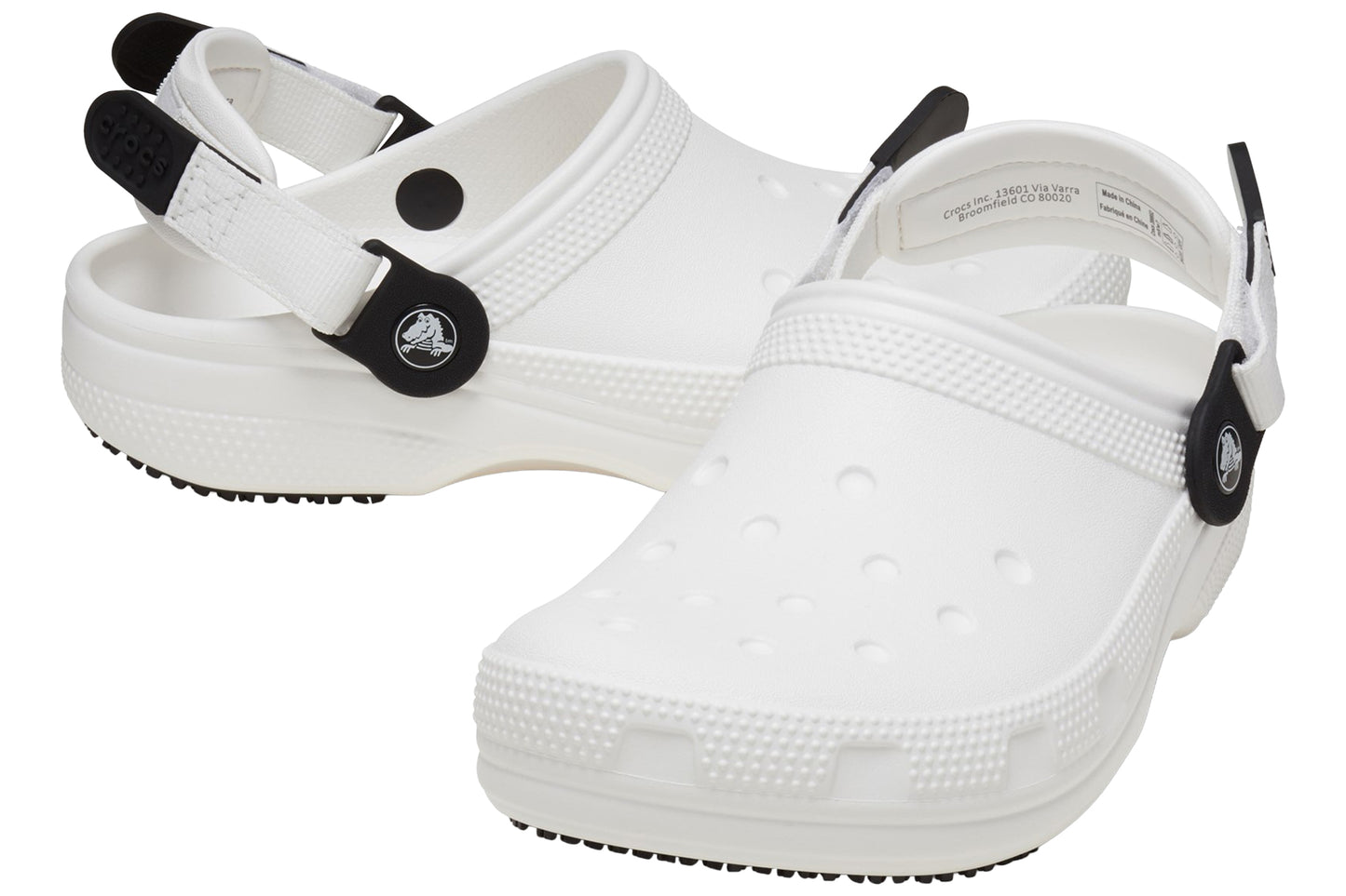 Crocs Classic Work Clog M White Mens Sandals