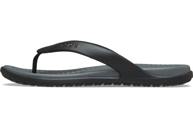 Crocs Coast Flip M Black/Slate Grey Mens Sandals