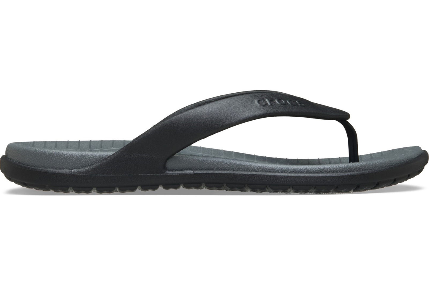 Crocs Coast Flip M Black/Slate Grey Mens Sandals