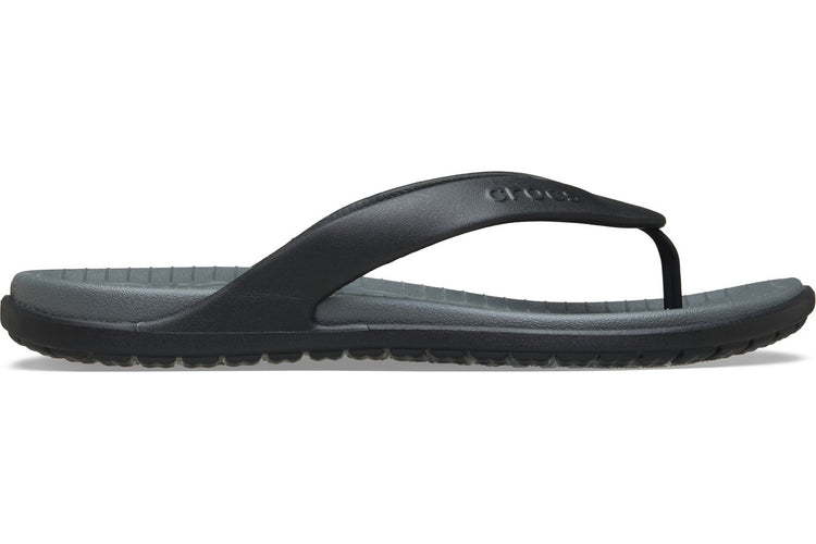 Crocs Coast Flip M Black/Slate Grey Mens Sandals