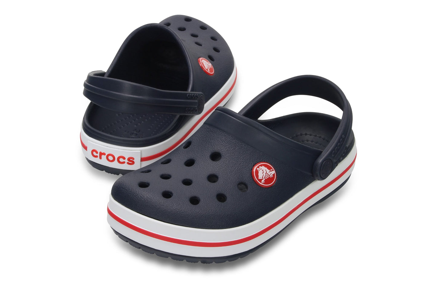 Crocs Crocband Clog B Navy/Red Boys Sandals