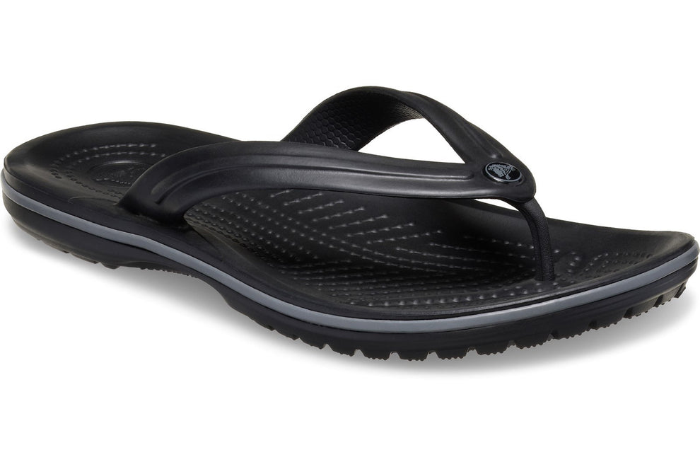 Crocs Crocband Flip M Black/Slate Grey Mens Sandals – McConnell Shoes
