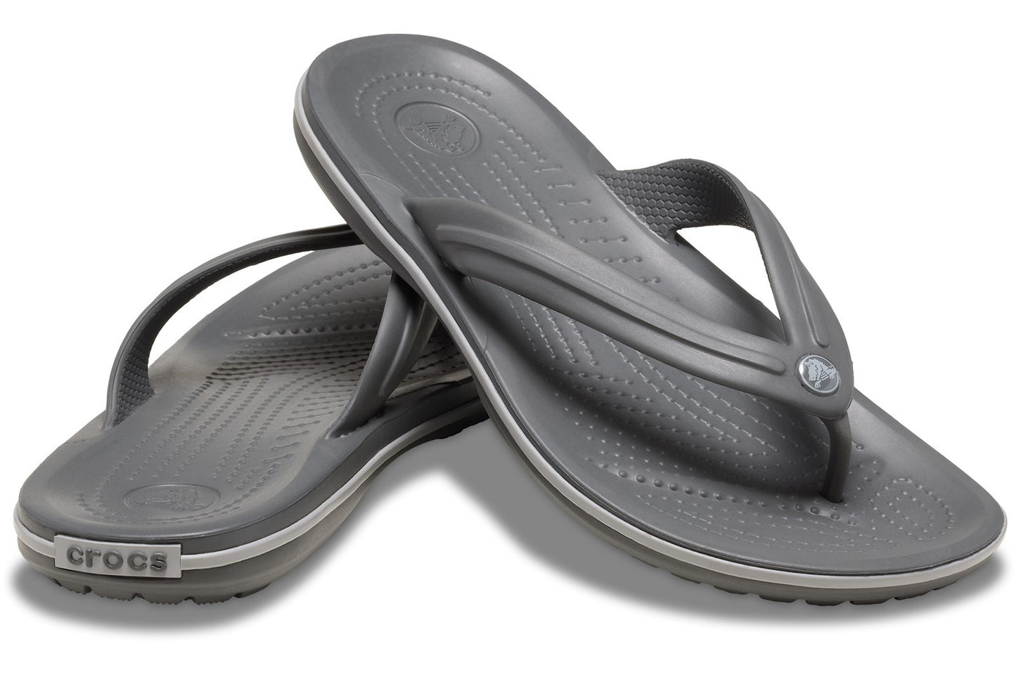 Crocs Crocband Flip M Slate Grey/Smoke Mens Sandals