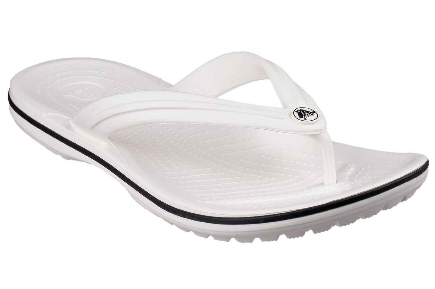Crocs Crocband Flip W White Womens Sandals