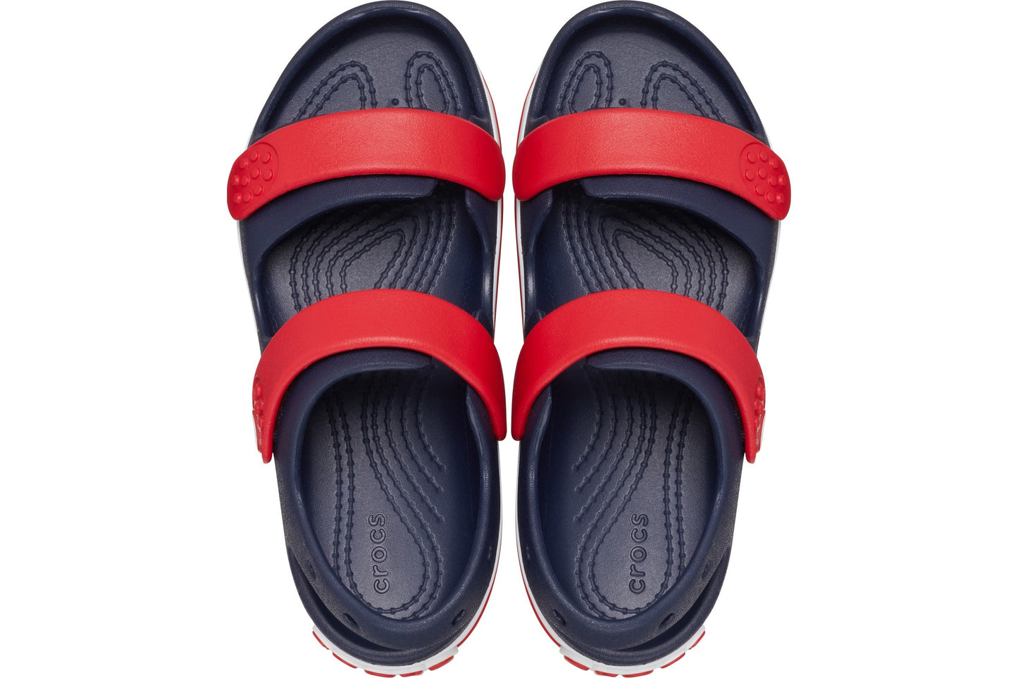 Crocs Crocband Play Navy/Varsity Red Boys Sandals