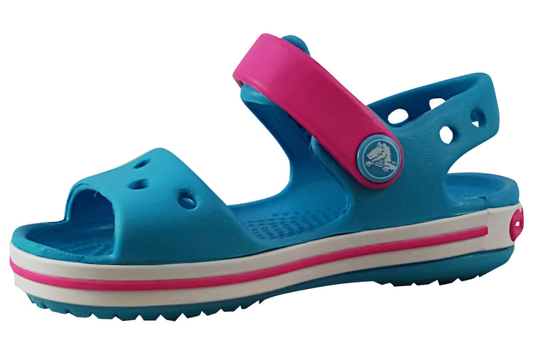 Crocs Crocband Sandal G 12856 Digital Aqua Girls Sandals