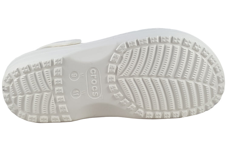 Crocs Floral Cut Clog 210927 Chalk Womens Sandals