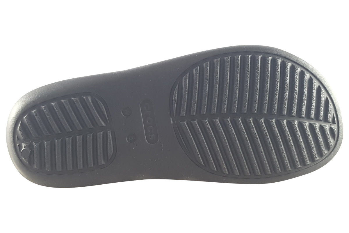 crocs getaway platform flip 209410 black sole