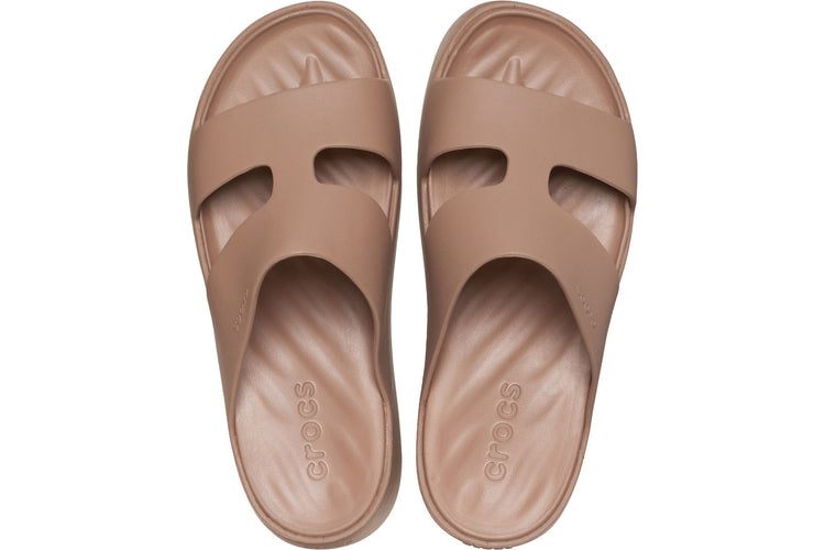 Crocs Getaway Platform H-Strap Latte Womens Sandals